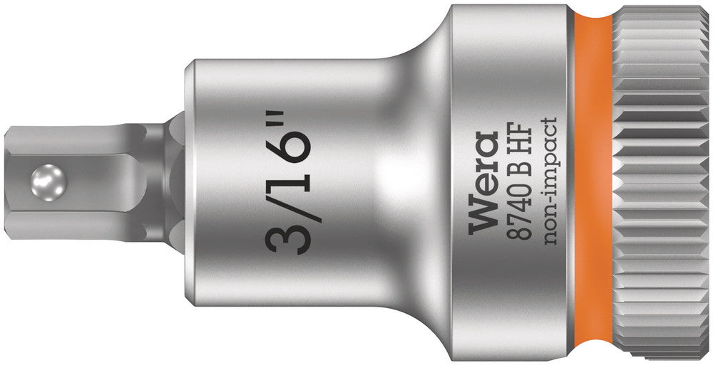 8740 B HF Zyklop bit socket with holding function, 3/8" drive