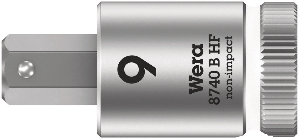 8740 B HF Zyklop bit socket with holding function, 3/8" drive