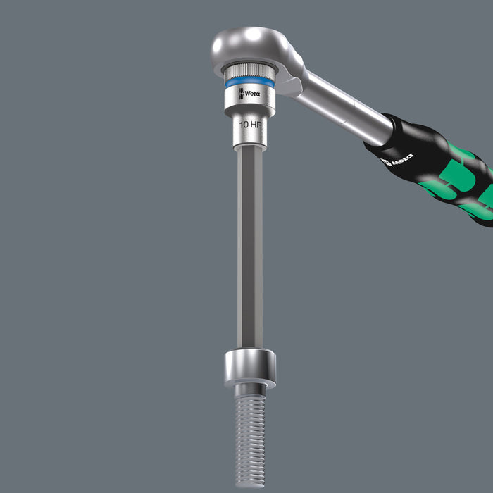Wera 8740 C HF Zyklop bit socket with 1/2" drive with holding function, 7 x 140 mm 05003843001, view 6