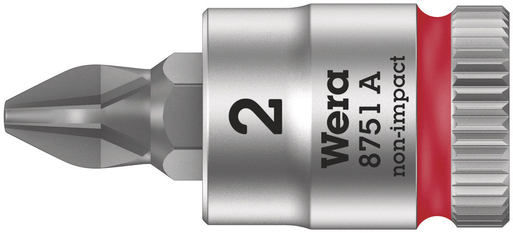 8751 A Phillips Zyklop bit socket, 1/4" drive
