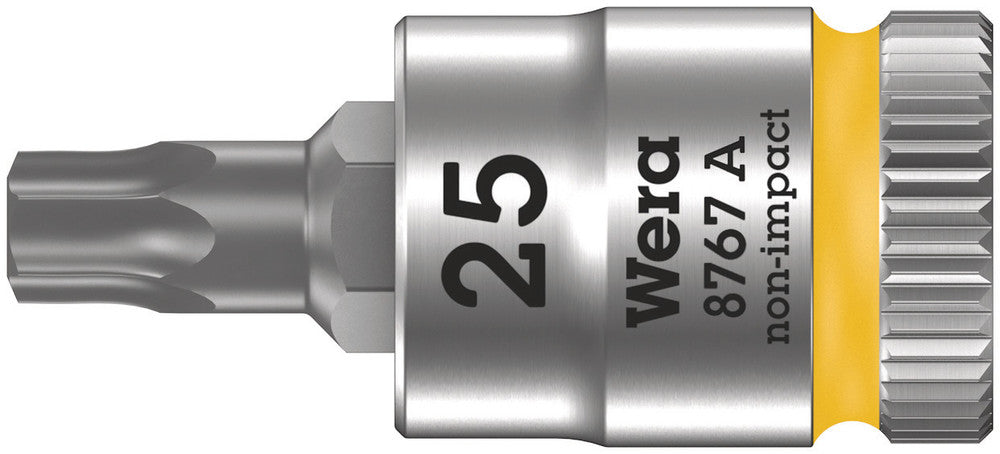 8767 A TORX® Zyklop bit socket, 1/4" drive