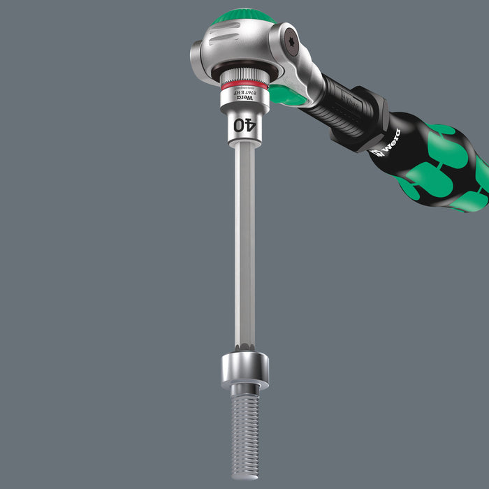 Wera 8767 B TORX® HF 1 Zyklop bit socket set with holding function, 3/8" drive, 6 pieces 05003185001, view 3