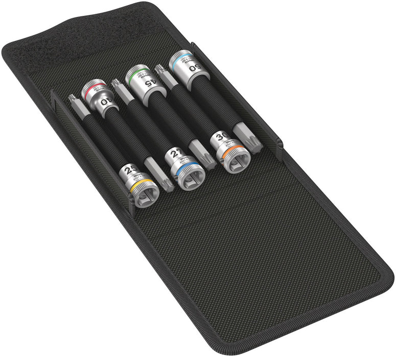 8767 B TORX® HF 1 Zyklop bit socket set with holding function, 3/8" drive