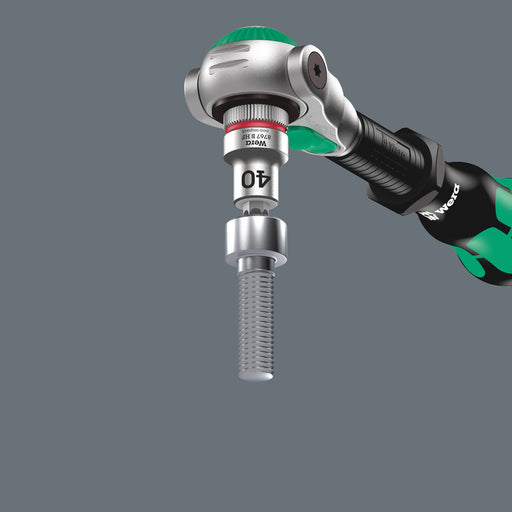 Wera 8767 B HF TORX® Zyklop bit socket with holding function, 3/8" drive, TX 15 x 35 mm 05003060001, view 2