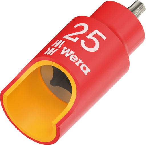 Wera 8767 B VDE HF TORX® Zyklop bit socket, insulated, with holding function, 3/8" drive, TX 27 x 55 mm 05004922001, view 2