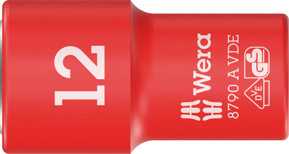 8790 A VDE Zyklop Socket, insulated, with 1/4" drive