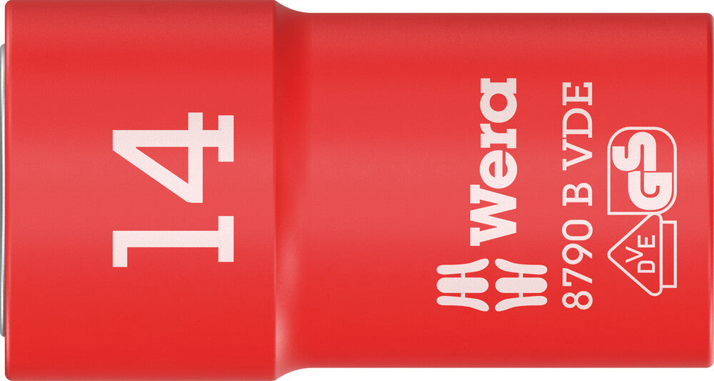 8790 B VDE Zyklop 3/8" socket, insulated