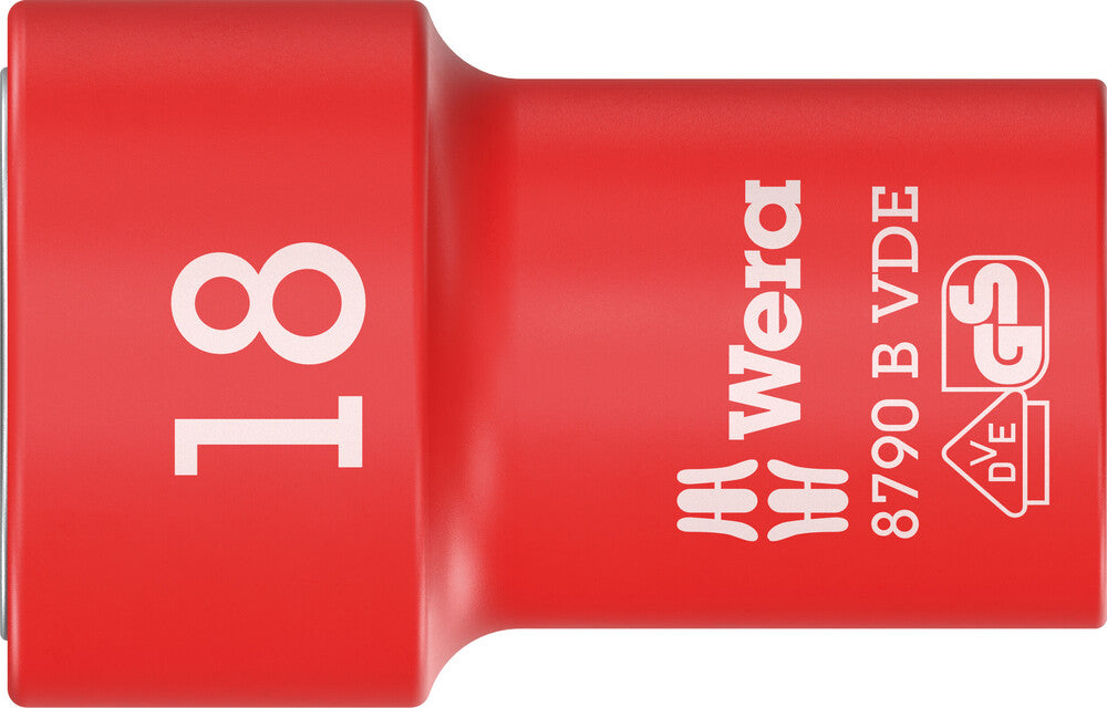 8790 B VDE Zyklop 3/8" socket, insulated