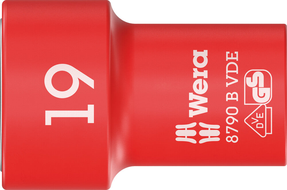 8790 B VDE Zyklop 3/8" socket, insulated