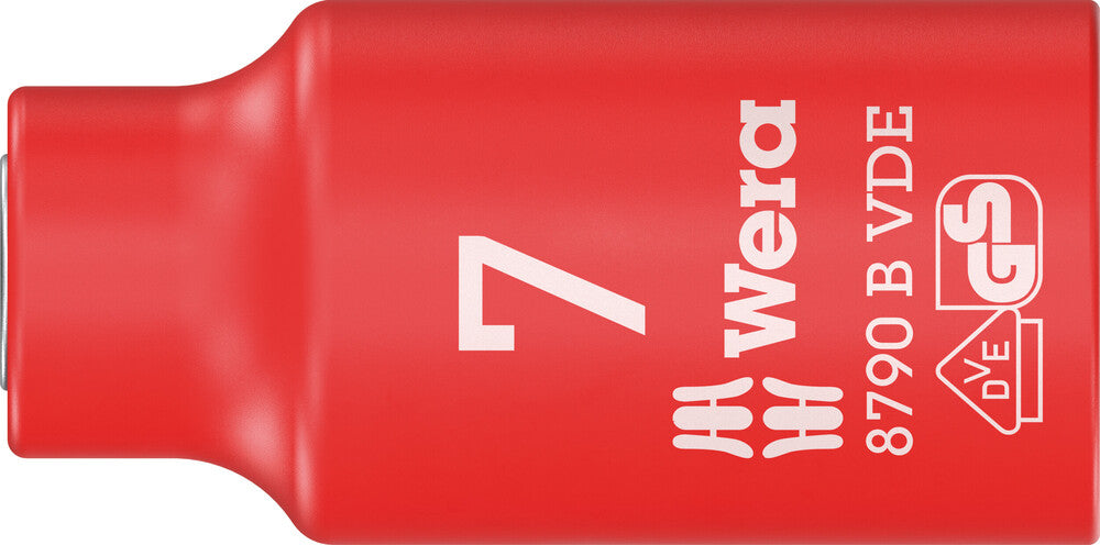 8790 B VDE Zyklop 3/8" socket, insulated