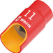 Wera 8790 B VDE Zyklop 3/8" socket, insulated, 18 x 46 mm 05004962001, view 2