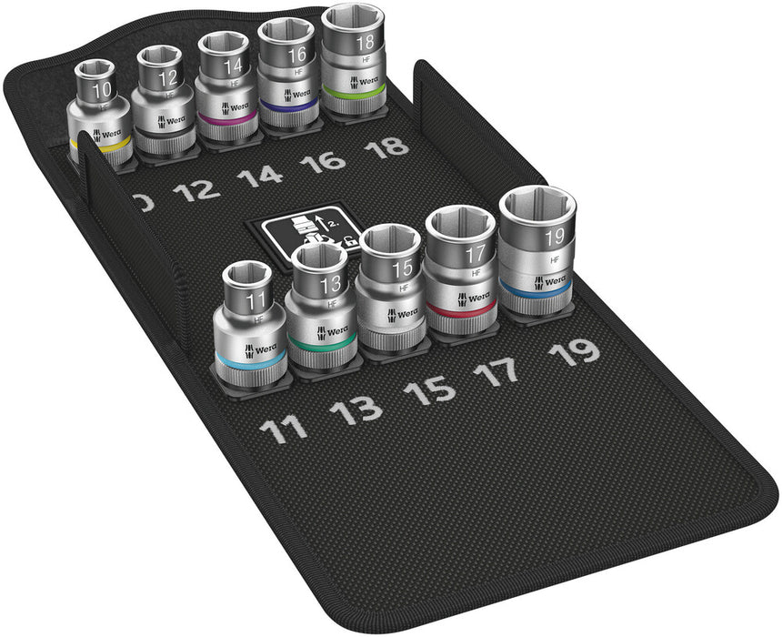8790 HMC HF 1 Zyklop socket set with 1/2" drive, with holding function