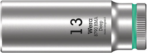 Wera 8790 HMB Deep 3/8" socket, 13 x 64 mm 05004535001, view 2