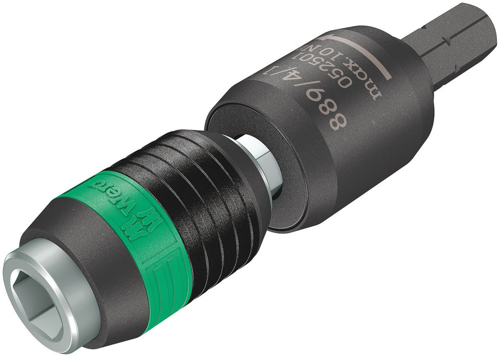 Wera 889/4/1 F Rapidaptor free-running bit holder for torque screwdrivers with pistol handle, 1/4" x 64 mm 05052501001, view 2