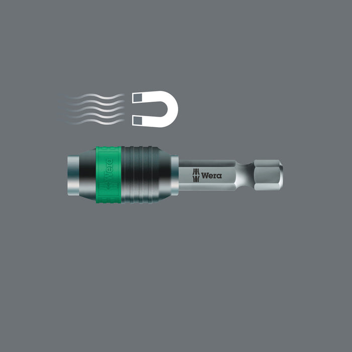 Wera 889/4/1 K SB Rapidaptor Universal Bit Holder, 1/4" x 50 mm 05073421001, view 4