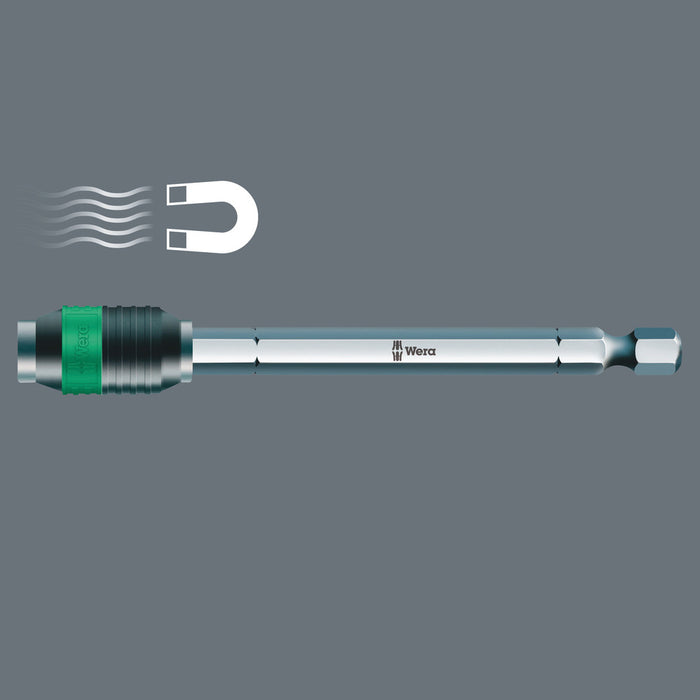 Wera 889/4 R Rapidaptor Universal Bit Holder, 1/4" x 100 mm 05052504001, view 2