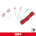 Milwaukee Sawzall 6 and 9 in. Bi-Metal Demolition Blade Set Multi TPI 10 pc 49-22-1110, main product view