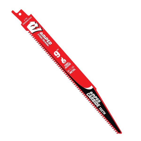 Diablo 9 in. 8 TPI AMPED Steel Demon Carbide Teeth Reciprocating Saw Blade for Fire & Rescue (10-Pack)
