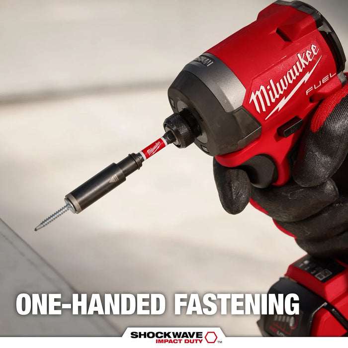 Milwaukee SHOCKWAVE™ Impact Duty 3in. Screw-Holding Bit Holder & Insert Bit Set (4Pc) 48-32-7905