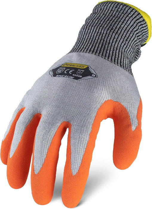 Ironclad Insulated Cut Resistant Latex Glove; Sandy Latex Coating, A6 Cut Resistant  XXL