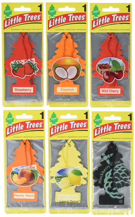 LITTLE TREES Car Air Freshener | Hanging Paper Tree for Home or Car