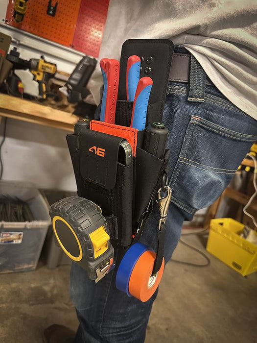 Murphy Tool Speed Pouch Plus ROTATE/QUICK RELEASE Black/Orange