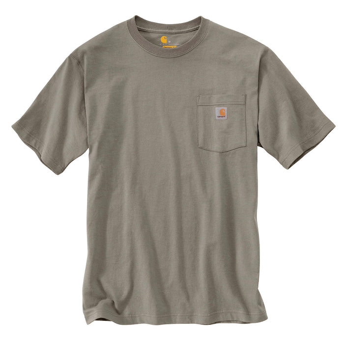 CarharttMenLoose Fit Heavyweight Short-Sleeve Pocket T-ShirtDesertSmall