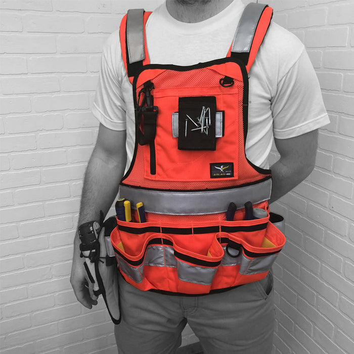 JourneyMESH™ Chest Rig - HiViz Orange