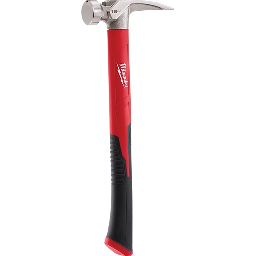 Milwaukee 19oz Smooth Face Poly/Fiberglass Handle Hammer 48-22-9316