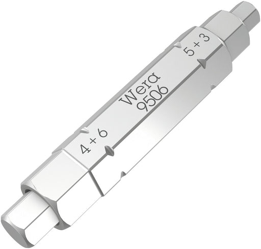 Wera 9506 SB 4-in-1 Bit 1, 3; 4; 5; 6 x 37 mm 05073201001, view 2