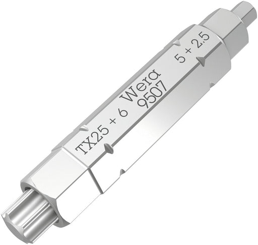 Wera 9507 SB 4-in-1 Bit 2, 2.5; 5; 6 x TX 25 x 37 mm 05073202001, view 2