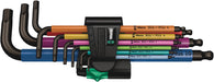 Wera 950/9 Hex-Plus Multicolour 1 SB L-key set, metric, BlackLaser, 9 pieces 05073593001, view 2