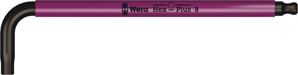 Wera 950 SPKL L-key Multicolour, metric, 8 x 195 mm - Pack of 10 05022614001, view 2