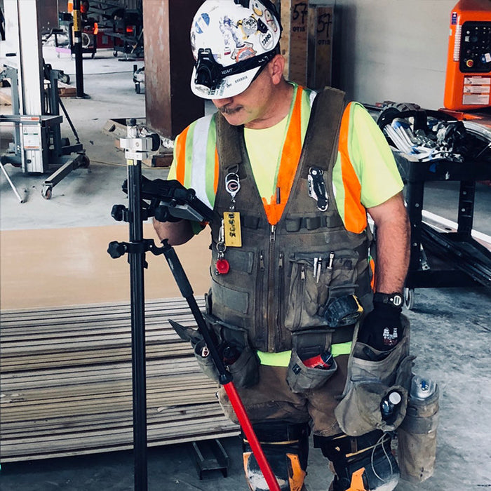 Saratoga Tool Vest® Fall Harness Compatible Black