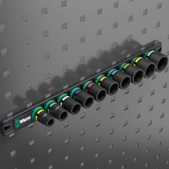 Wera 9608 Magnetic rail B Impaktor Imperial 1, 9 pieces 05005452001, view 7