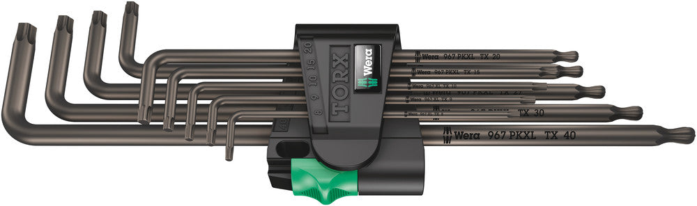 967/9 TX XL 1 TORX® L-key set, long