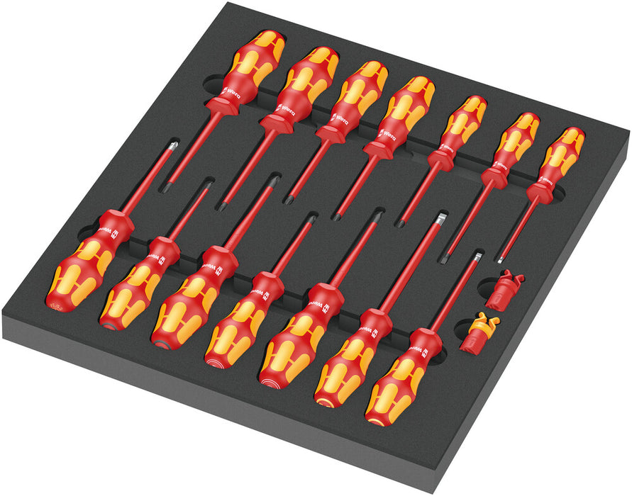 9711 Foam insert VDE screwdriver set 1