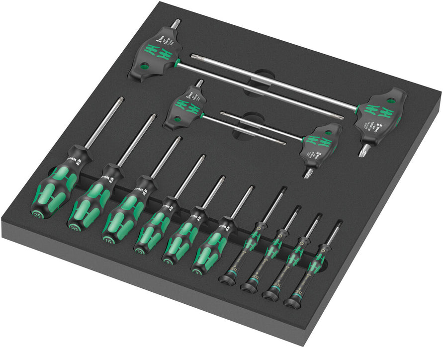 9712 Foam insert TORX® HF screwdriver set 1