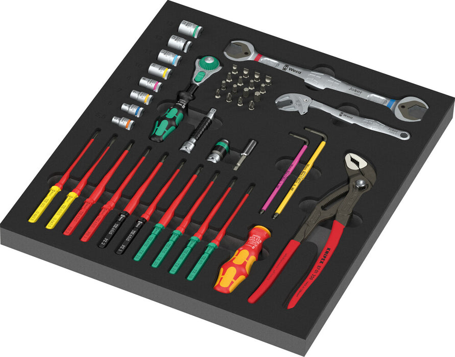 9753 FOAM INSERT KRAFTFORM KOMPAKT MAINTENANCE SET 1, 45 PIECES