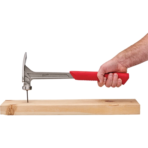 Milwaukee 17oz Milled Face Framing Hammer 48-22-9016