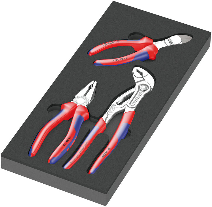9780 Foam insert KNIPEX pliers set 1