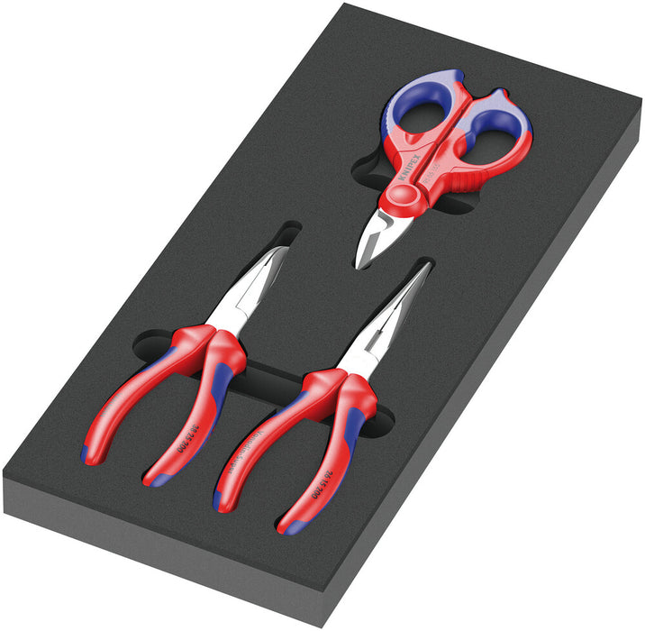 9781 Foam insert KNIPEX pliers set 2