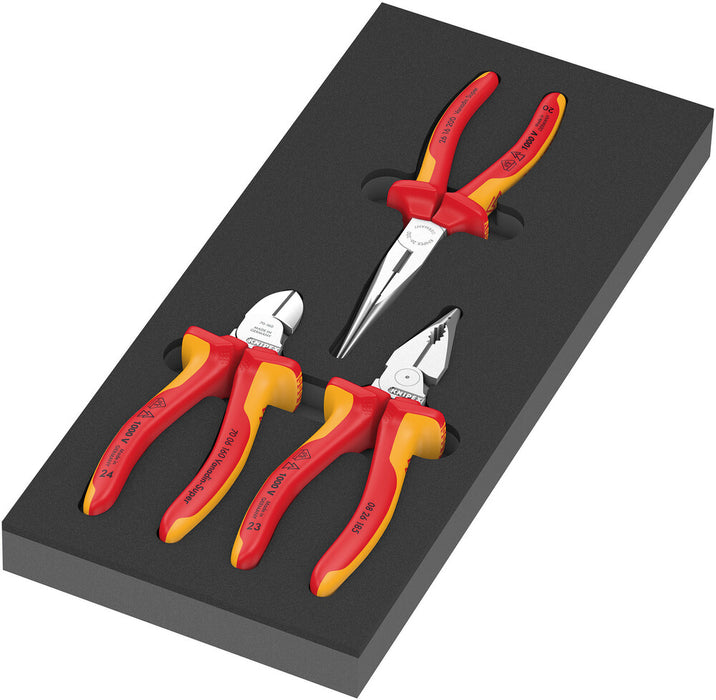 9784 Foam insert KNIPEX pliers set VDE 1