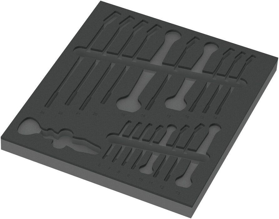 9831 Foam insert 6003 Joker Set 1, empty