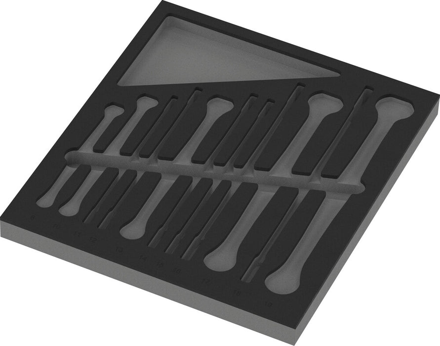 9835 FOAM INSERT 6007 JOKER 11 SET 1, WITHOUT TOOLS, 172 X 30 X 392 MM