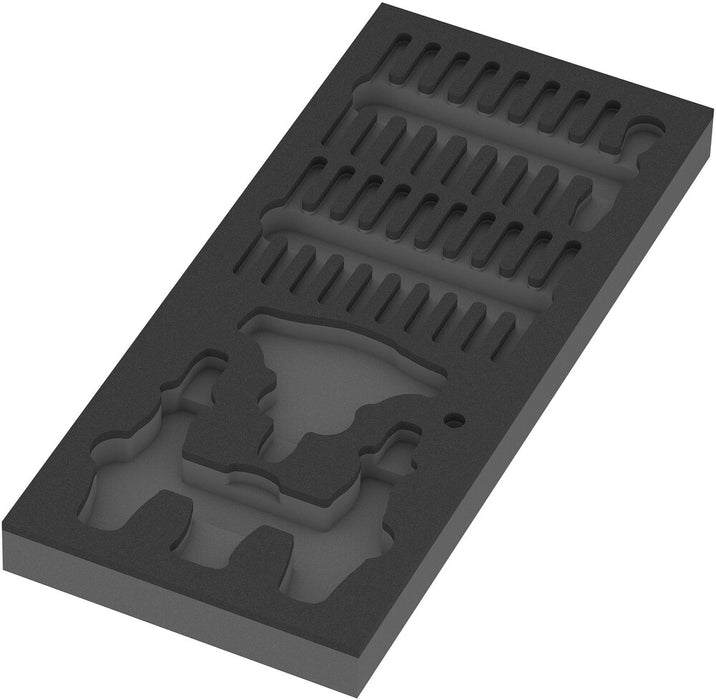 9852 Foam insert Kraftform Kompakt ratchet set 1, empty
