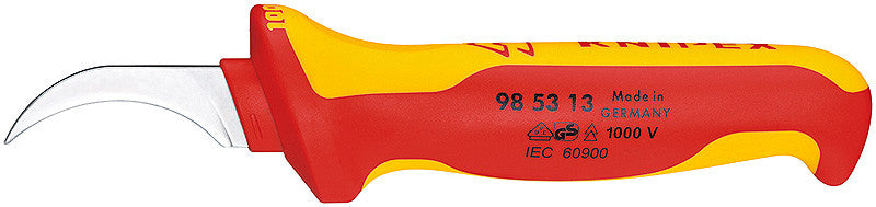 98 53 13 Knipex 7 inch DISMANTLING KNIFE - 1000V