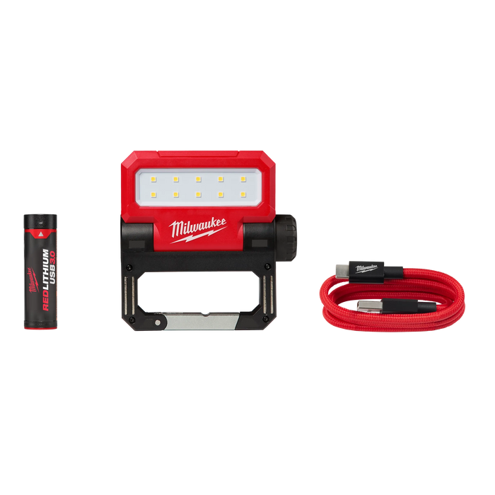 Milwaukee REDLITHIUM™ USB ROVER™ Pivoting Flood Light 2114-21, main product view