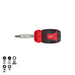 Milwaukee Hex Shank 8-in-1 Compact Multi-Bit Screwdriver 4.69 in. 1 pc 48-22-2910, main product view