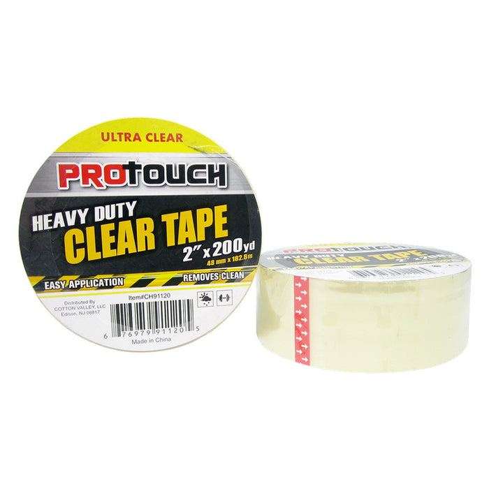 ProTouch HD 2'' X 100 YD CLEAR Packing TAPE